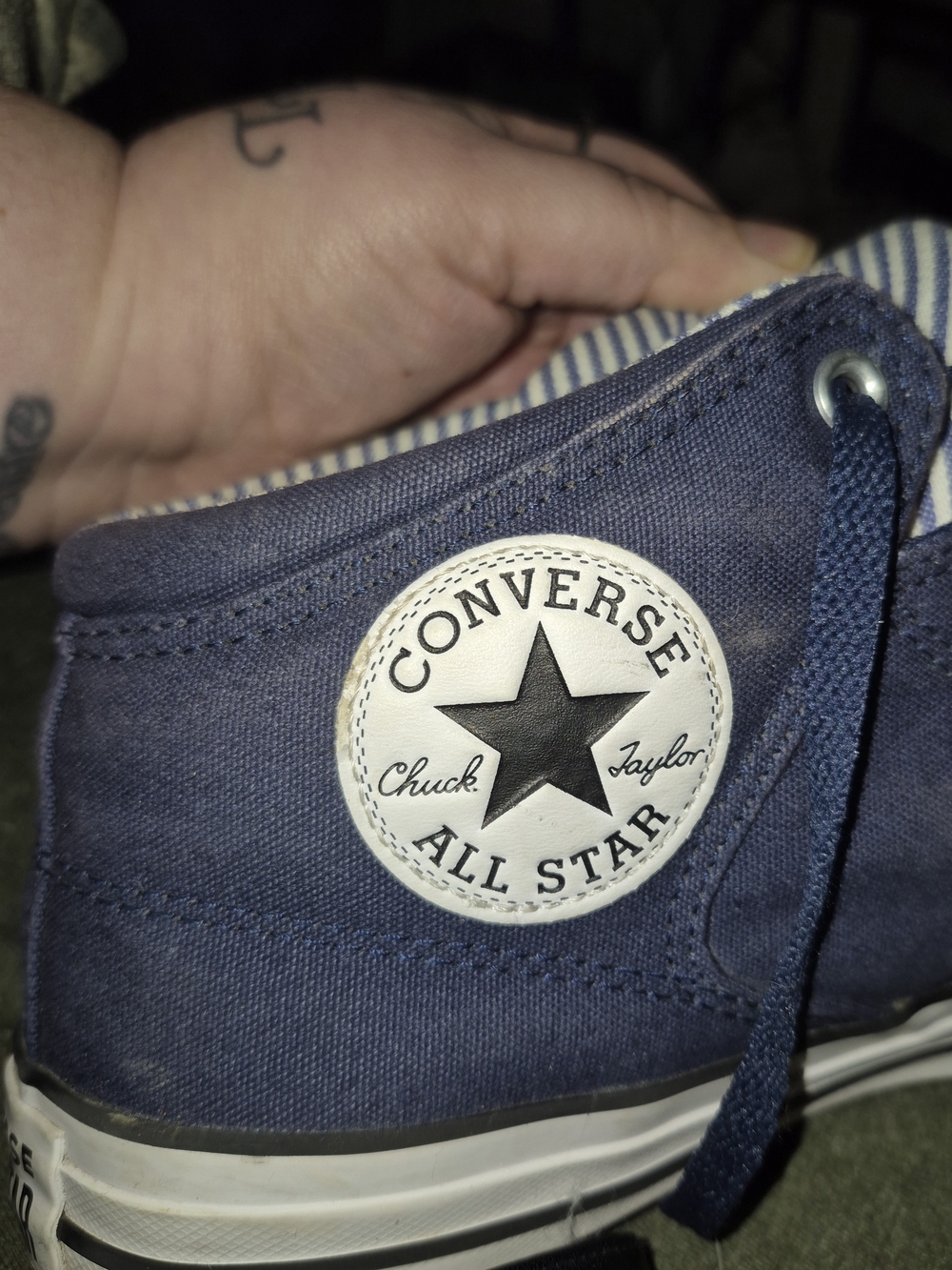 Converse Chuck Taylor All Star Kids Navy High Top Sneakers